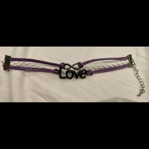 Love and Infinity Bracelet